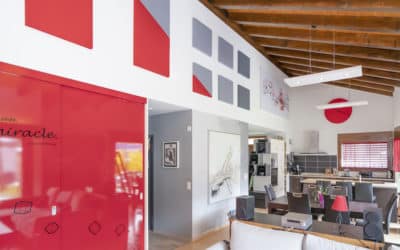 Traitement acoustique et design pour une villa à Vétroz