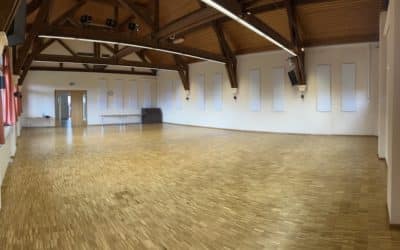 Traitement acoustique de la salle villageoise de Mex, Vaud