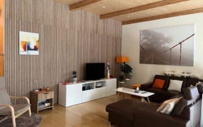 Amélioration de l’acoustique dans une maison à Grimisuat