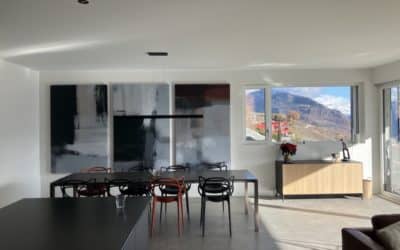 Amélioration acoustique pour un séjour à Grimisuat