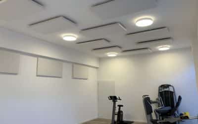 Transformation acoustique pour un cabinet de physiothérapie