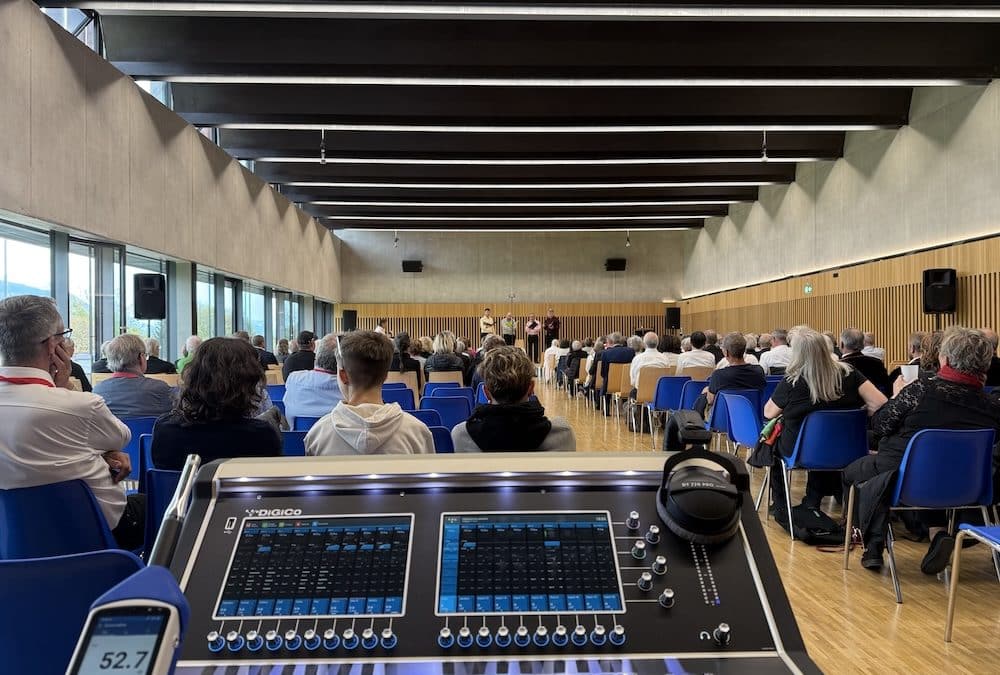 Sonorisation du Groupement des Chanteurs du Valais Central à Grimisuat