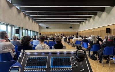 Sonorisation du Groupement des Chanteurs du Valais Central à Grimisuat